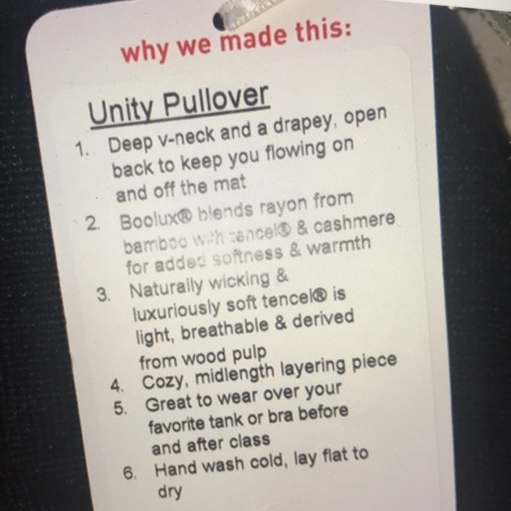 Lululemon Unity Pullover - image 7